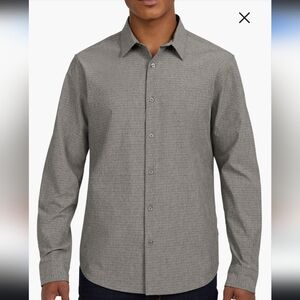 DKNY Men's Grey Long Sleeve Shirt